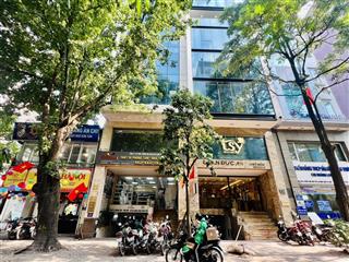 Bán nhà mặt phố ngụy như kon tum, thanh xuân, 8 tầng thang máy, mặt tiền 6.2 mét, đường rộng 24 mét