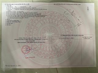 Đất trung tâm châu pha phú mỹ brvt nay thuộc tphcm