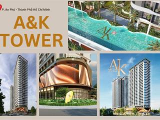 2tỷ09 có 2pn tại a&k towertp.hcm. booking 1 tặng 1(book 30tr tặng 30tr). tt 139tr ký hđmb, ck 13%
