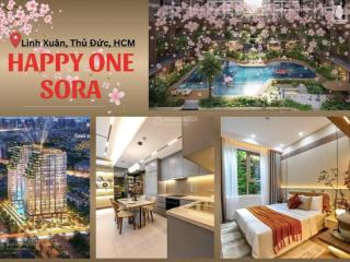 2,89 tỷ 2pn 2wc happy one sora  thủ đức  tp hcm tặng 48th pql, ck đến 19%. cọc ngay ck thêm 100tr