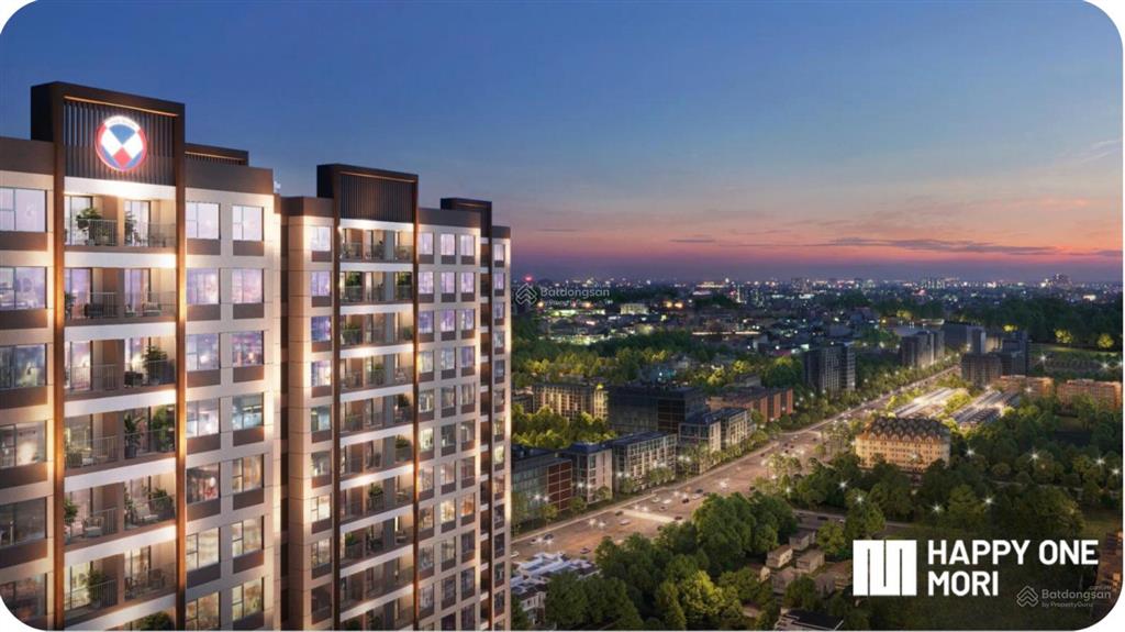 1tỷ3 căn hộ happy one mori  tp. hcm gần aeon mall, booking 25tr tặng 25tr. ck 15%, tặng thêm 100tr