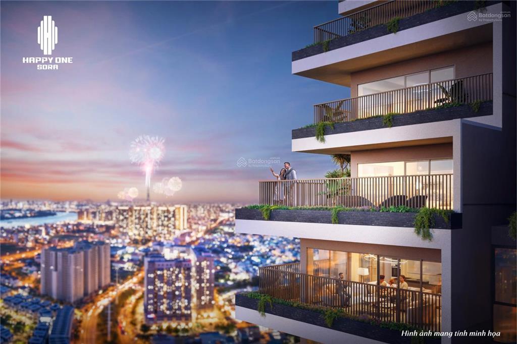 1tỷ3 căn hộ happy one mori  tp. hcm gần aeon mall, booking 25tr tặng 25tr. ck 15%, tặng thêm 100tr