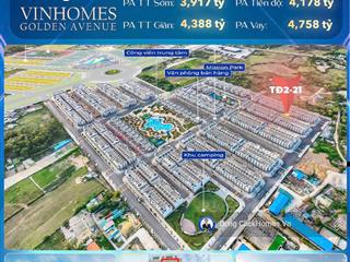 Giá hời chốt nhanh! liền kề 67.5m² giá 3.9 tỷ tđ221 vinhomes golden avenue móng cái quảng ninh