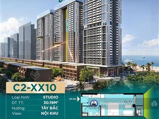Studio c2xx10 sun centro town 32.8m² giá 1.53 tỷ  suất đầu tư hiếm, chốt nhanh kẻo lỡ!
