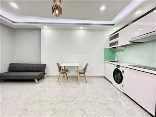 Căn hộ 1pn + phòng khách riêng ban công thoáng, full nội thất & máy giặt riêng