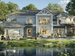 Bán dinh thự biệt thự đảo eco retreat long an, 636,8m2, tuyệt tác nghỉ dưỡng ven sông