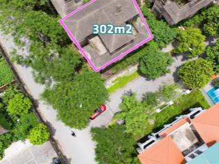 Biệt thự góc 302m2, giá cực mềm 125tr/m2 khu đô thị hoa phượng