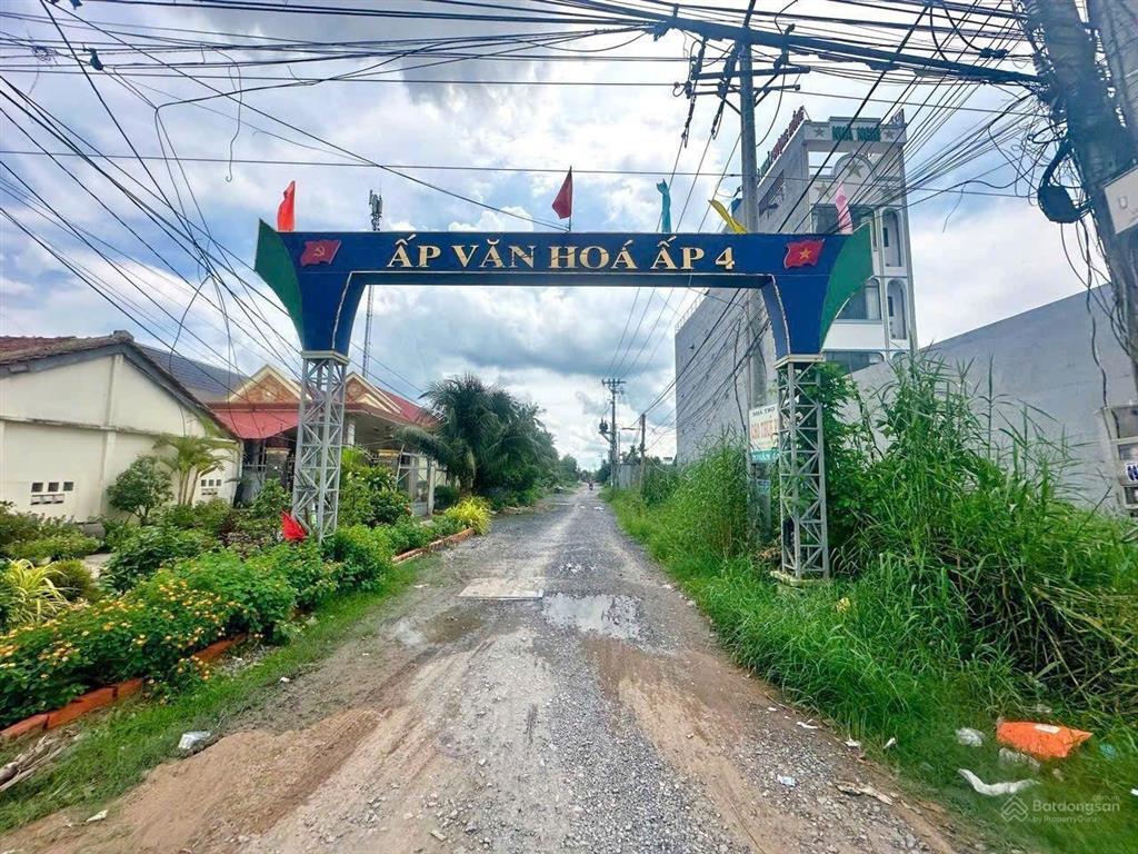 Bán đất dt 120m2 giá 1,5 tỷ tại đt 824, hựu thạnh, đức hòa, long an