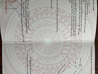 Đất chính chủđt 744, xã phú an, bến cát, bình dương