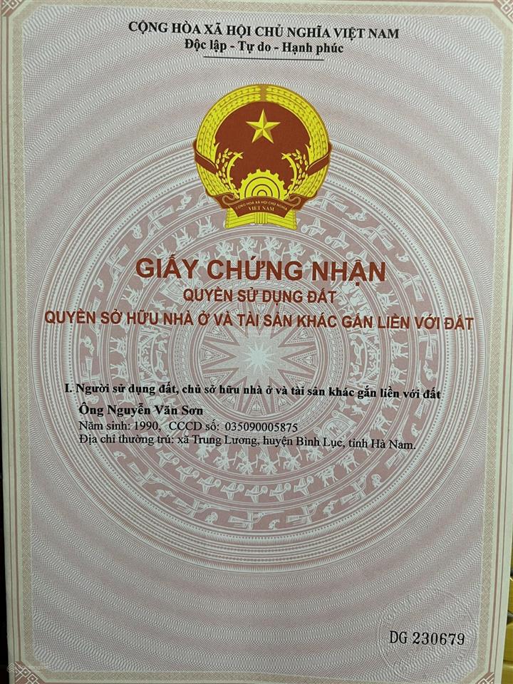 Đất chính chủđt 744, xã phú an, bến cát, bình dương