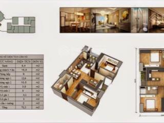 Bán cc view đẹp tại trần bình, 4,6 tỷ, 69m2, 2pn + 2wc, nam từ liêm, hn