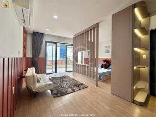 Khai trương chdv dạng studio  ban công  full nội thất gần cầu thị nghè