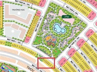 75m2 mặt trời view vườn hoa , shop 2 mặt tiền vinhomes dương kinh  mặt trời quỹ vip ngoại giao