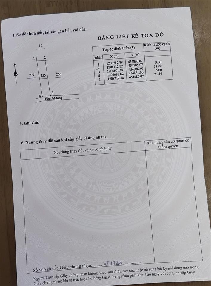 Bán 105.8m2 đất thổ cư trung tâm tp phan thiết giá chỉ 1,350 tỷ (phường bình thuận lâm đồng mới)