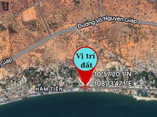 Bán lô đất 136m2 tmd mặt tiền nguyễn đình chiểu mũi né giá tốt