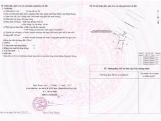 Bán đất mặt tiền nguyễn thông, phường phú thuỷ, lâm đồng 98m2 chỉ 2,850 tỷ