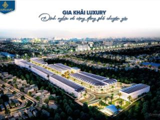 Bán shophouse view đẹp tại gia khải luxury, 2,9 tỷ, 78m2, bến cát, bình dương