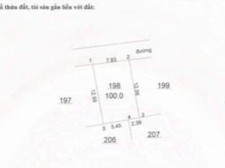 Tôi bán đất 100m x mt 7.83m bình yên ô tô tránh, gần khu cnc hòa lạc,viettel, fpt. giá 2.1 tỷ sđcc