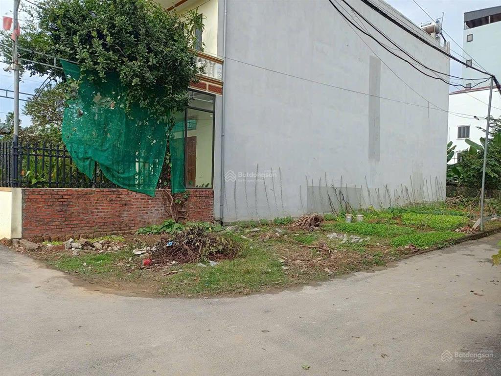 Bán đất lô góc 108m2 tại thôn 7 tân xã, gần đh fpt cạnh khu cnc hòa lạc, đường liên xã. giá 4.8 tỷ