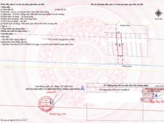 Bán nền đất mặt tiền đường nhựa lộc an, bảo lâm, lâm đồng
