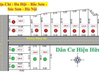 Bán đất chính chủ tại trung giã  sóc sơn