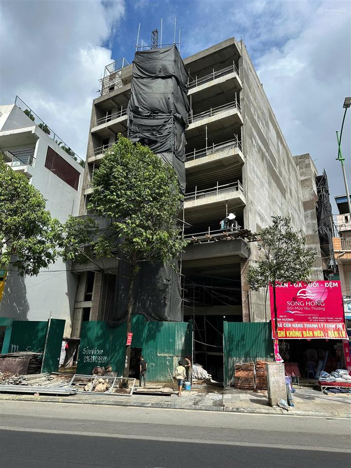 Nhà mặt phố 458 quang trung cho thuê, 720m2, giá thỏa thuận, 2 tầng hầm 8 nổi  tum