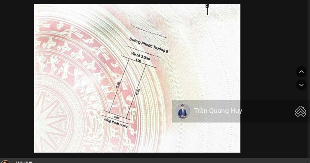 Chính chủ nhờ bán lô mt phước trường 6, kề lô góc, dt 79m2 hướng đông bắc, gần biển.