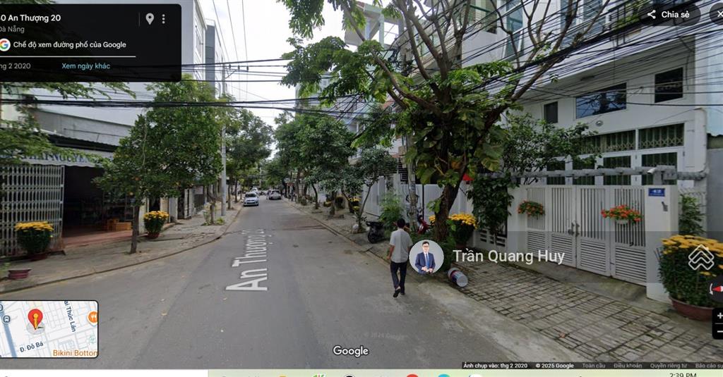 Bán nhà 3 tầng đường an thượng 20, trung tâm du lịch biển đà nẵng, cách biển mỹ khê 500m