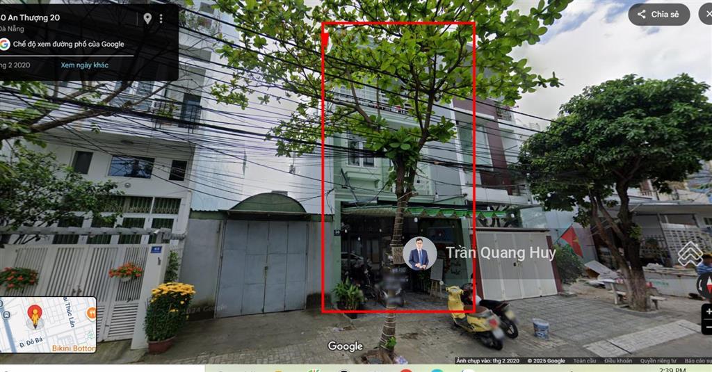 Bán nhà 3 tầng đường an thượng 20, trung tâm du lịch biển đà nẵng, cách biển mỹ khê 500m