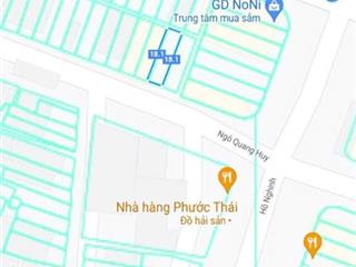 Bán lô đất mt ngô quang huy sát hồ nghinh, vương thừa vũ, ra biển vài trăm mét