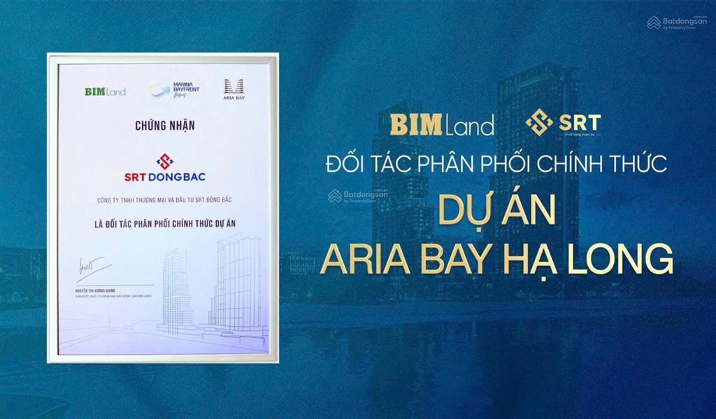 Bán căn studio aria bay hạ long giá f0 từ chủ đầu tư bim land