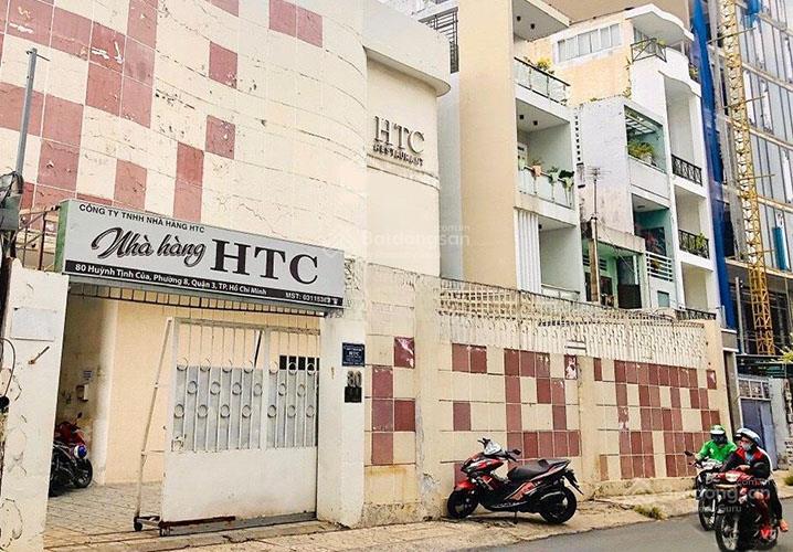 Cho thuê nhà mặt tiền huỳnh tịnh của, quận 3. dt 20x45m 1 trệt, 2 lầu dtsd 2.000m2