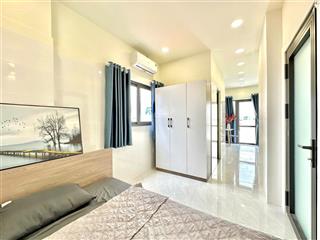 Chdv 1 phòng ngủ 40m2 ban công lớn, máy giặt riêng ở bình thạnh gần ngã tư hàng xanh, q1, q2