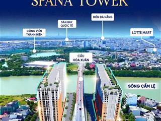 Quỹ căn độc quyền spana tower 2pn view sông chỉ từ 3 tỷ/căn