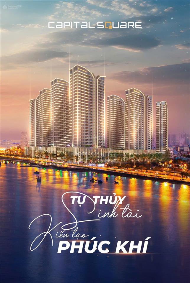 Capital square đn, mở bán gđ đầu giá gốc từ cđt  0% lãi suất 2 năm  tặng 80 triệu chỉ trong t11
