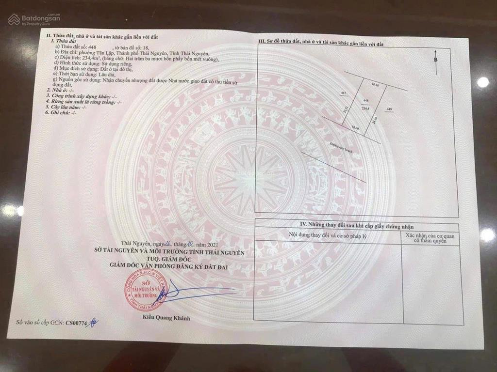 Đất dự án 11a và 11b tân lập. thái nguyên
