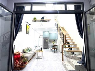 Nhà 1 trệt 1 lửng thiết kế kiểu âu xinh lung linh  ngay chợ thiếc lê văn khương