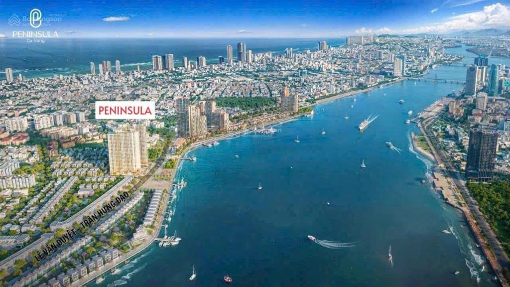 Căn hộ chung cư 1pn (49,9m2) tầng 23 view biển đà nẵng, cầu thuận phước. sổ đỏ lâu dài (peninsula)