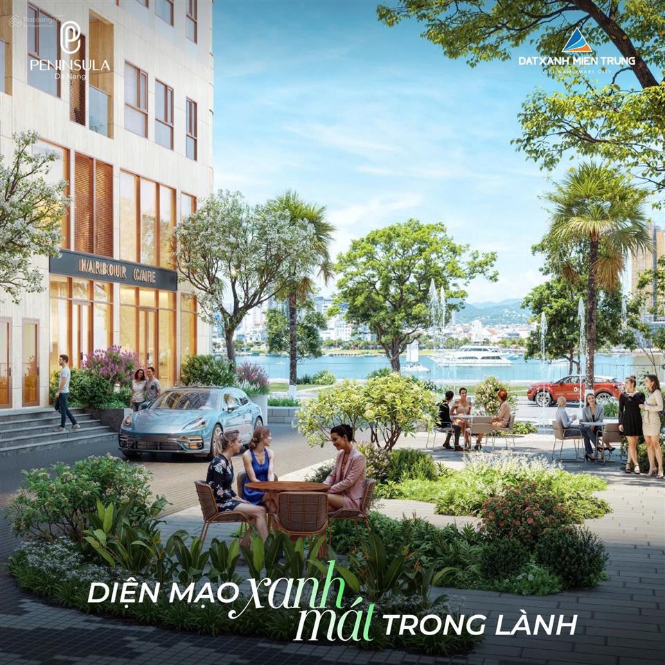 Căn hộ 1pn tầng 27 view sông tại peninsula đà nẵng, nội thất cao cấp, hỗ trợ 70% vốn, 0% lãi 2 năm