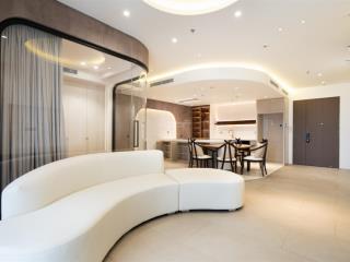 [ nhà mới 100% ]bán và cho thuê căn hộ the peak midtown m8 đỉnh cao sang trọng, view sông