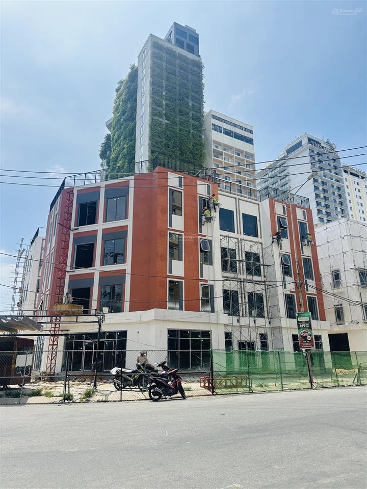 Cho thuê nhà 4 tầng mt đường trần bạch đằng ngang 15m