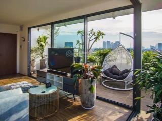 Penthouse 2pn 2wc ban công sân vườn  cho thuê tại phố tôn đức thắng, 20 triệu, 110m2 đẹp xuất sắc