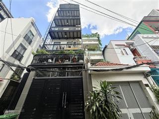 Gấp  toà chdv phan đăng lưu  p3 bt  hxh  70m2 (4.3x16)m 6 tầng 14 phòng full nội thất