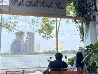 Bán nhà mặt phố trích sài  vỉa hè 6 tầng thang máy kd sầm uất, view hồ tây đẹp mê ly giá 63.6 tỷ.