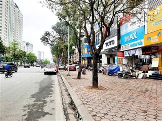 Bán nhà mặt phố hoàng quốc việt  vỉa hè rộng, 7 tầng thang máy kd sầm uất đa dạng giá bán 35 tỷ