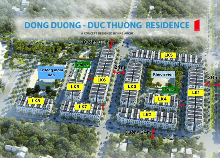 CẦN BÁN LK5 – 1x KHU ĐÔ THỊ ĐÔNG DƯƠNG RESIDENCE – ĐỨC THƯỢNG (0915458886)