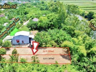 Đất view sông 250m thổ cư ngang 7m