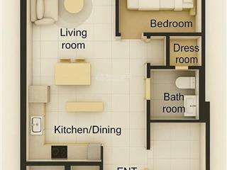 Chuyển nhượng suất ngoại giao căn hộ 1n chung cư k8  starlake tây hồ tây gđ2