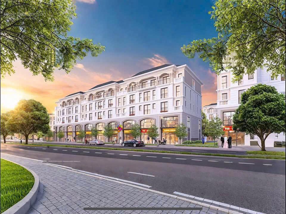 Nhà phố thương mại 5 tầng dt 6x20m dự án hồng hạc city cửa ngõ đông bắc hà nội mua gốc từ cđt ck 3%