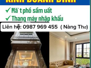 Tòa nhà 7 tầng mặt phố trung tâm thanh xuân cơ hội sở hữu duy nhất kinh doanh cho thuê